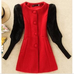 修身泡泡袖毛呢羊絨呢外套【價格_ 廠家_報價_批發(fā)】_星子縣佐登奴羽絨服裝廠–中國網(wǎng)庫