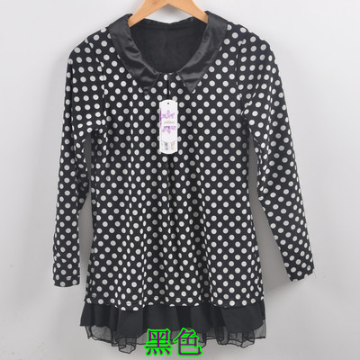 廠家批發(fā)慕純 秋寬圓點純色長袖加厚假兩件套連衣裙 天貓貨源圖片,廠家批發(fā)慕純 秋寬圓點純色長袖加厚假兩件套連衣裙 天貓貨源圖片大全,深圳市富欣娜服飾-