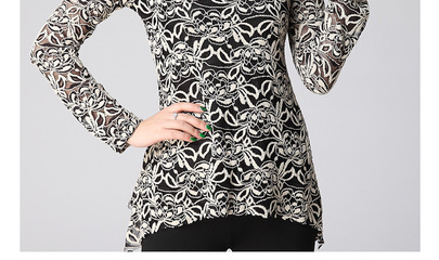 【廠家批發(fā)定做夏季新款女裝淘寶爆款最受顧客喜愛的長袖鏤空蕾絲衫】價(jià)格,廠家,圖片,女式襯衫,廈門市集美區(qū)捷森服裝廠-